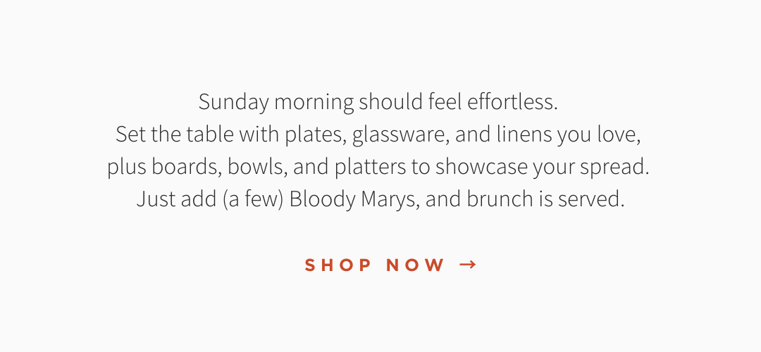 Weekend Brunch