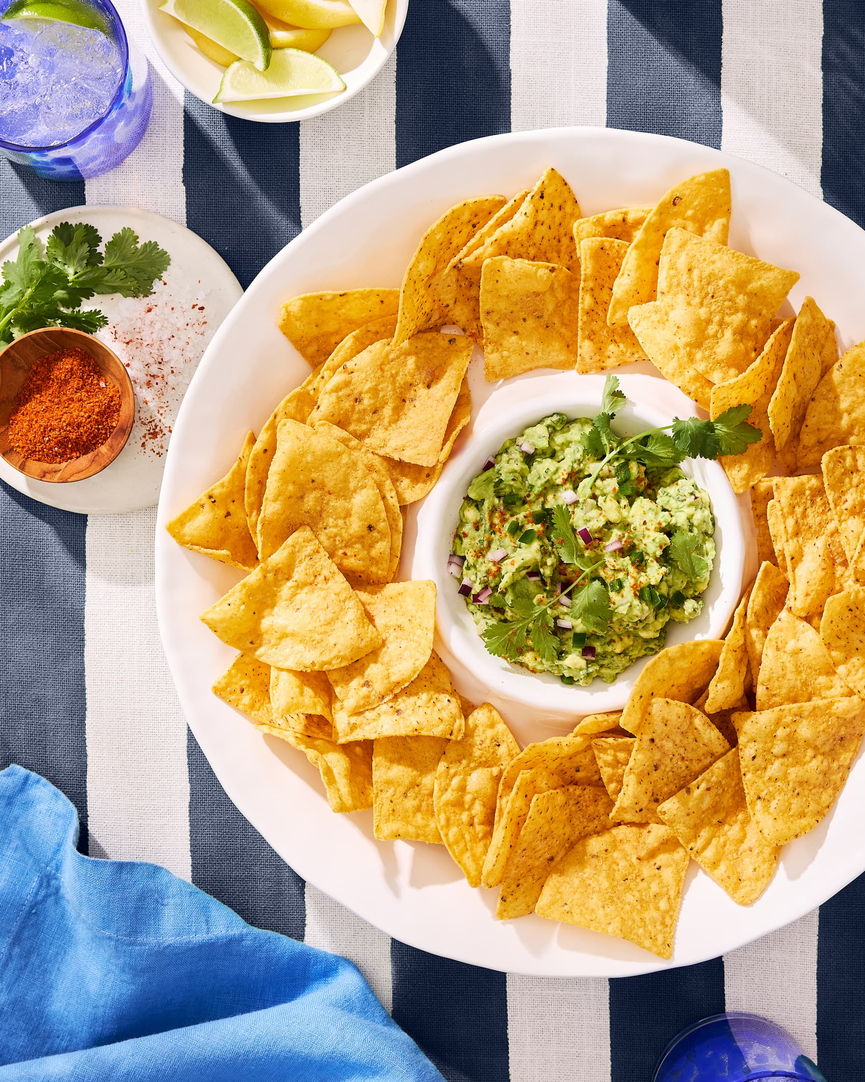 CHIP AND DIP PLATTER