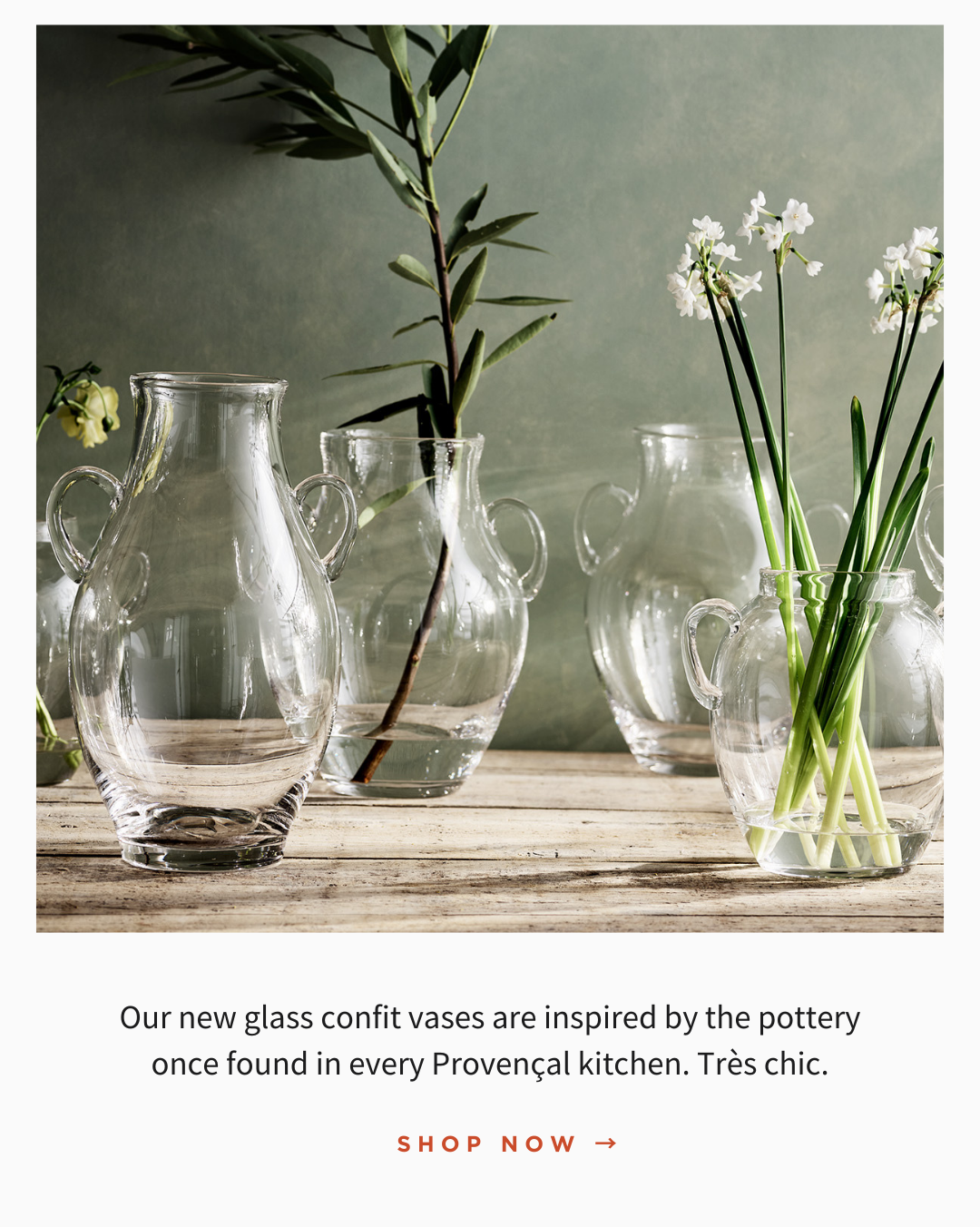 GLASS VASES