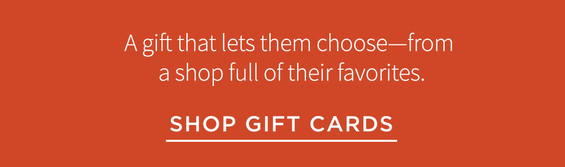 GIFT CARDS