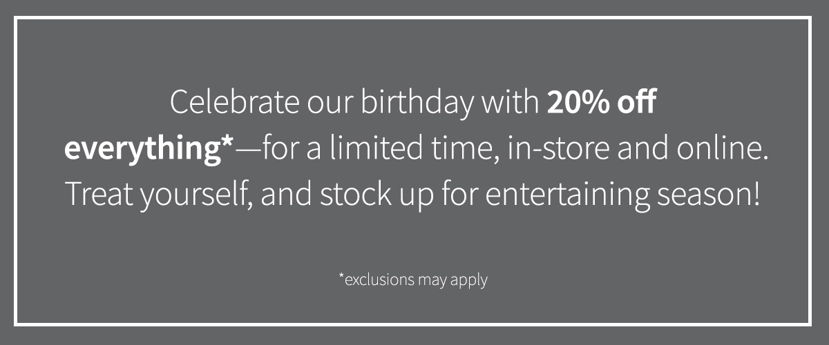 20% off Sale