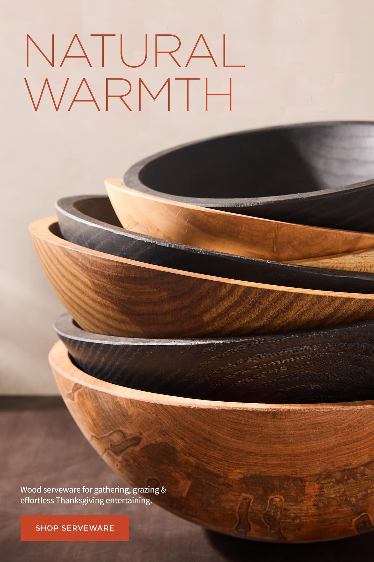 Wood Serveware