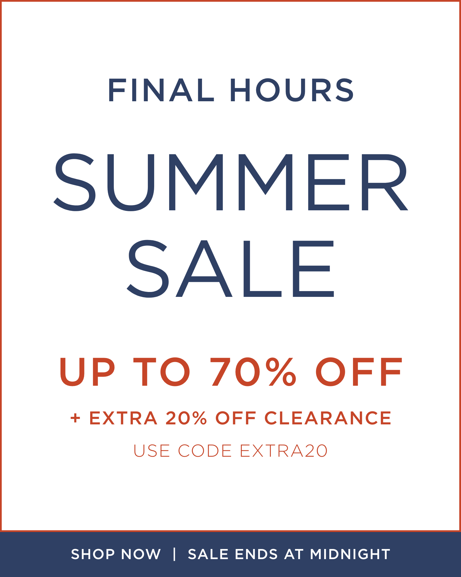 SUMMER SALE