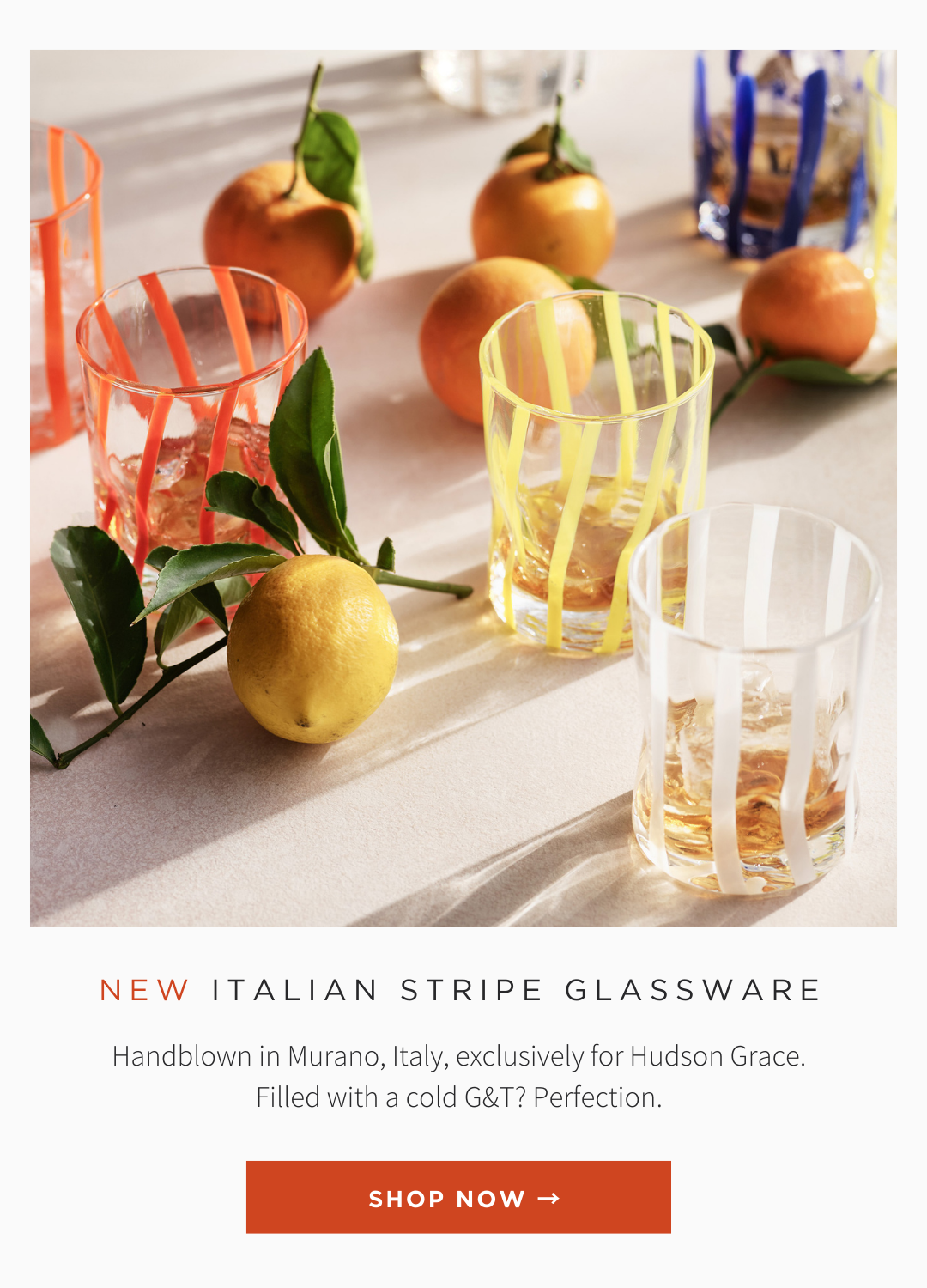Stripe Drinkware