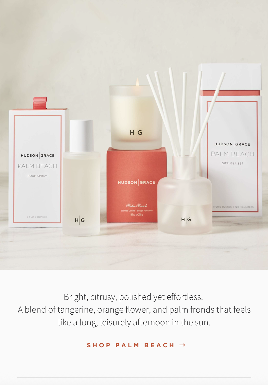 Palm Beach Home Scent Collection