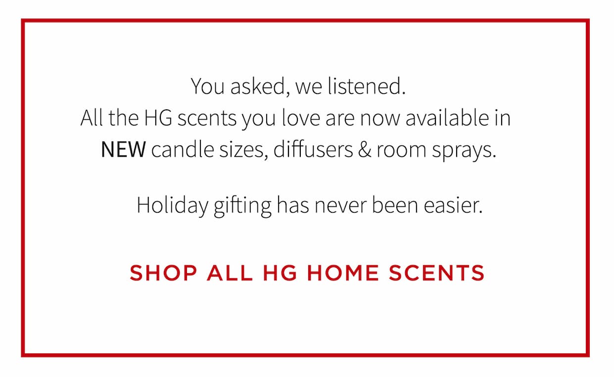 HG Signature Home Scent Collection