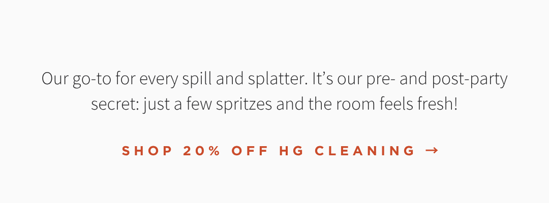 HG SURFACE SPRAY 20% OFF