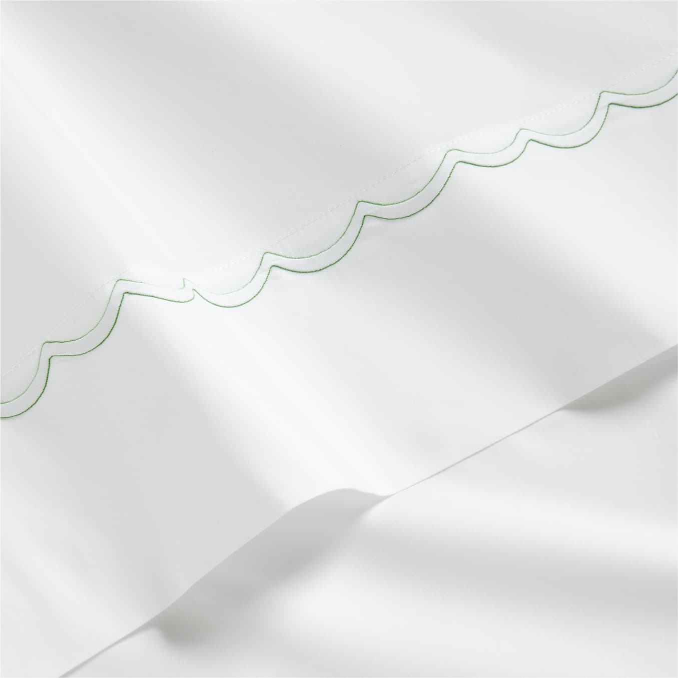 Embroidered Percale Bedding