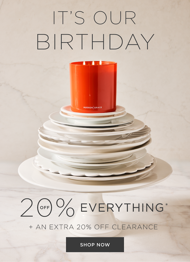 Hudson Grace Anniversary Sale