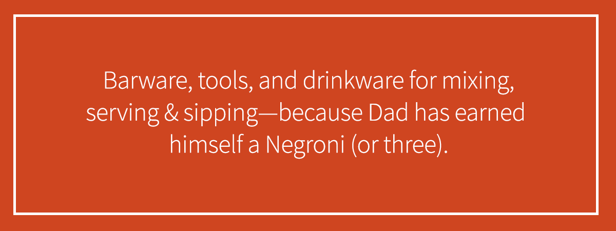 FATHER'S DAY GIFT GUIDE
