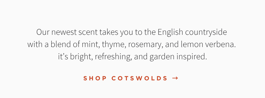 COTSWOLDS CANDLE