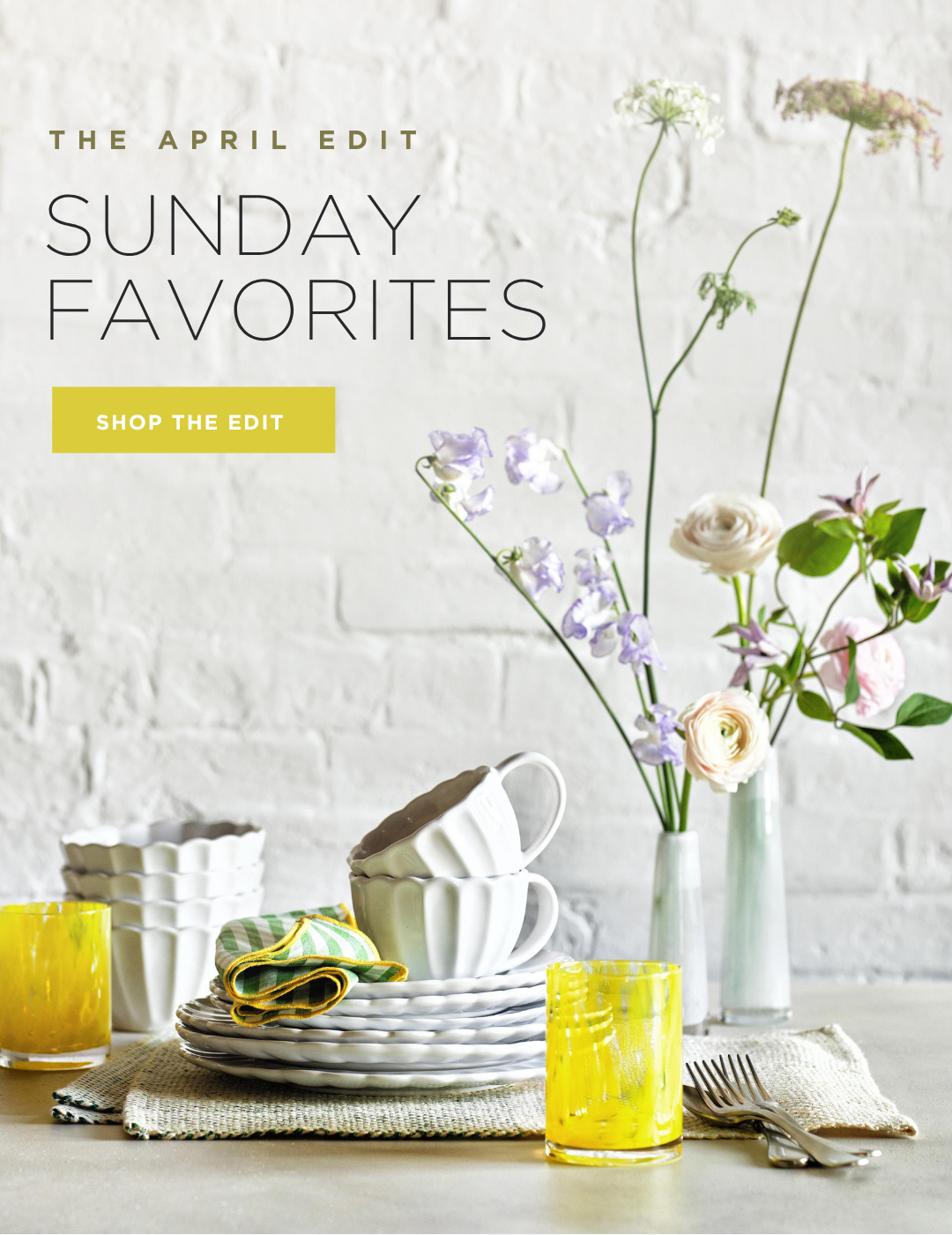 The APRIL EDIT