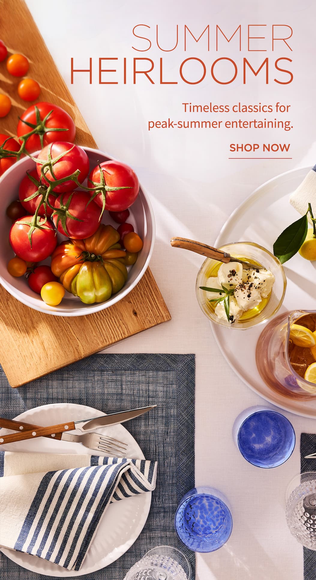 Summer Heirloom Serveware