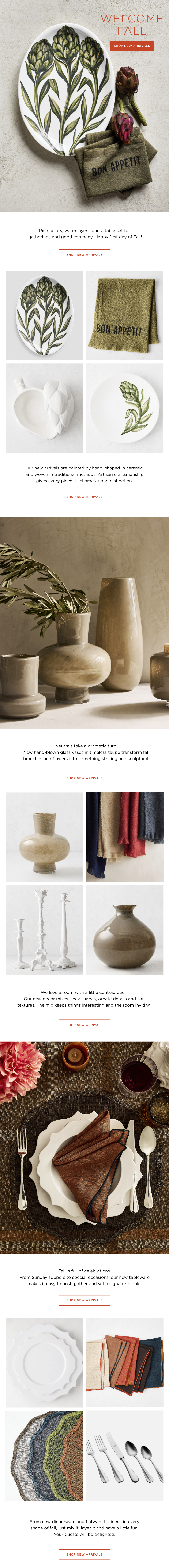 fall new arrivals