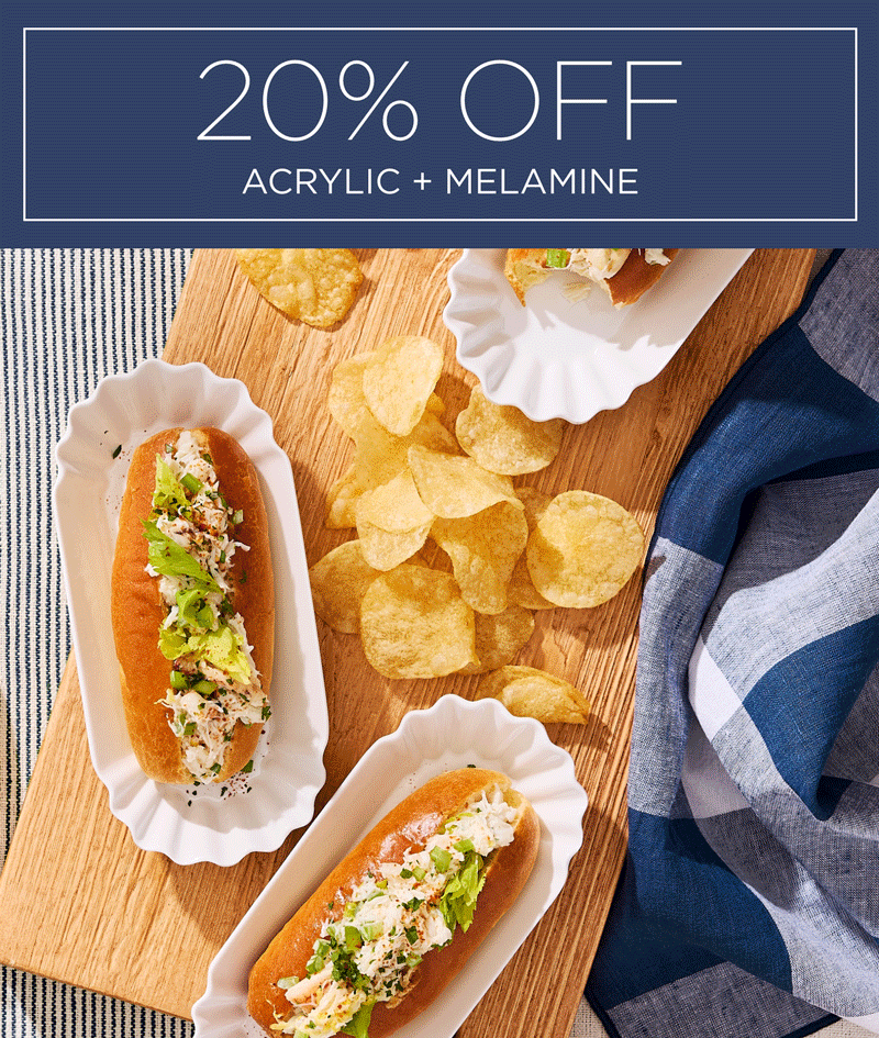 MELAMINE AND ACRYLIC SALE