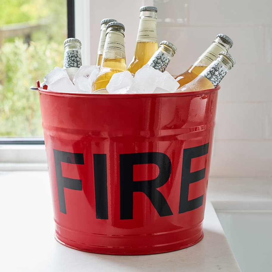 Diane Keaton Fire Bucket