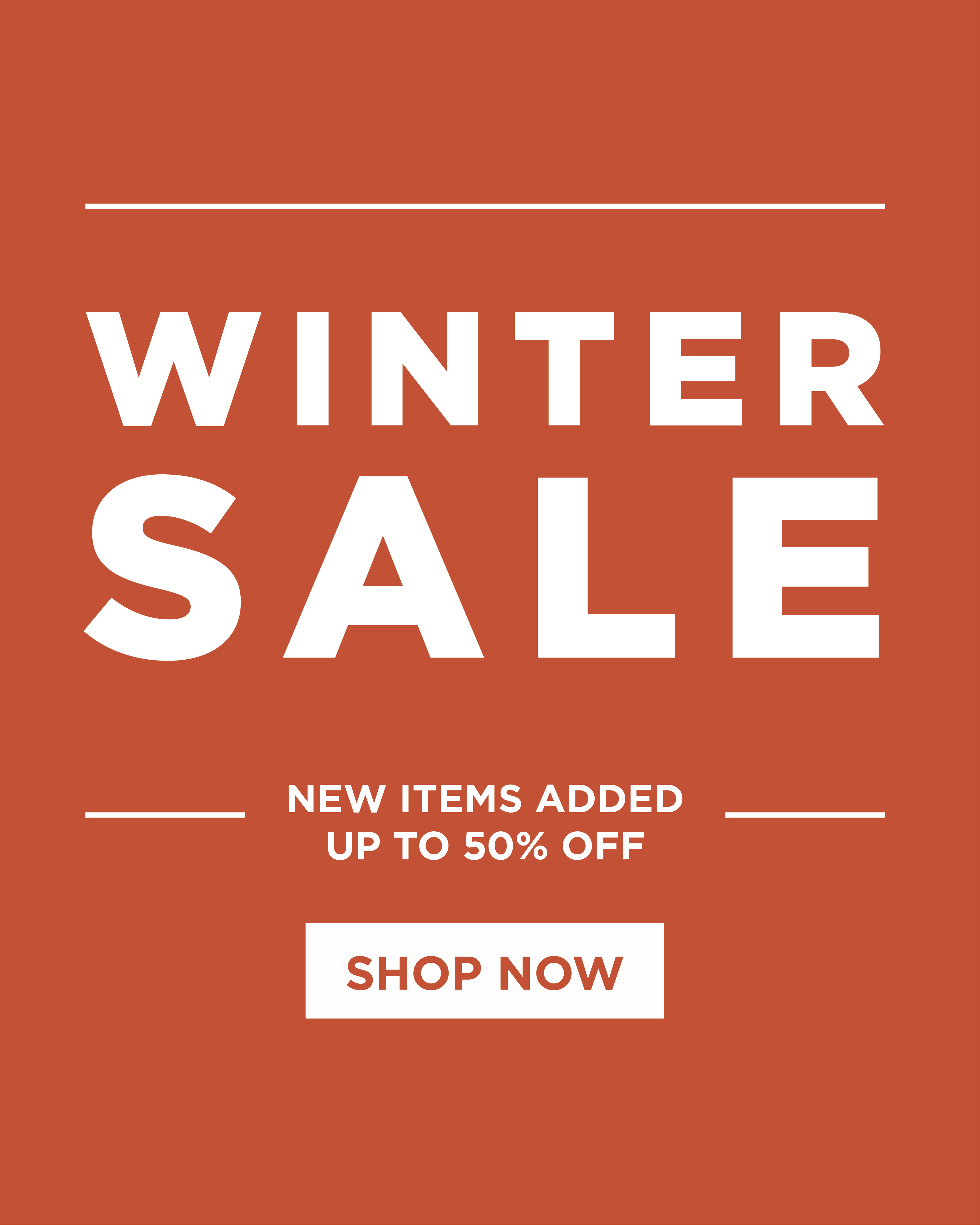 Winter Sale