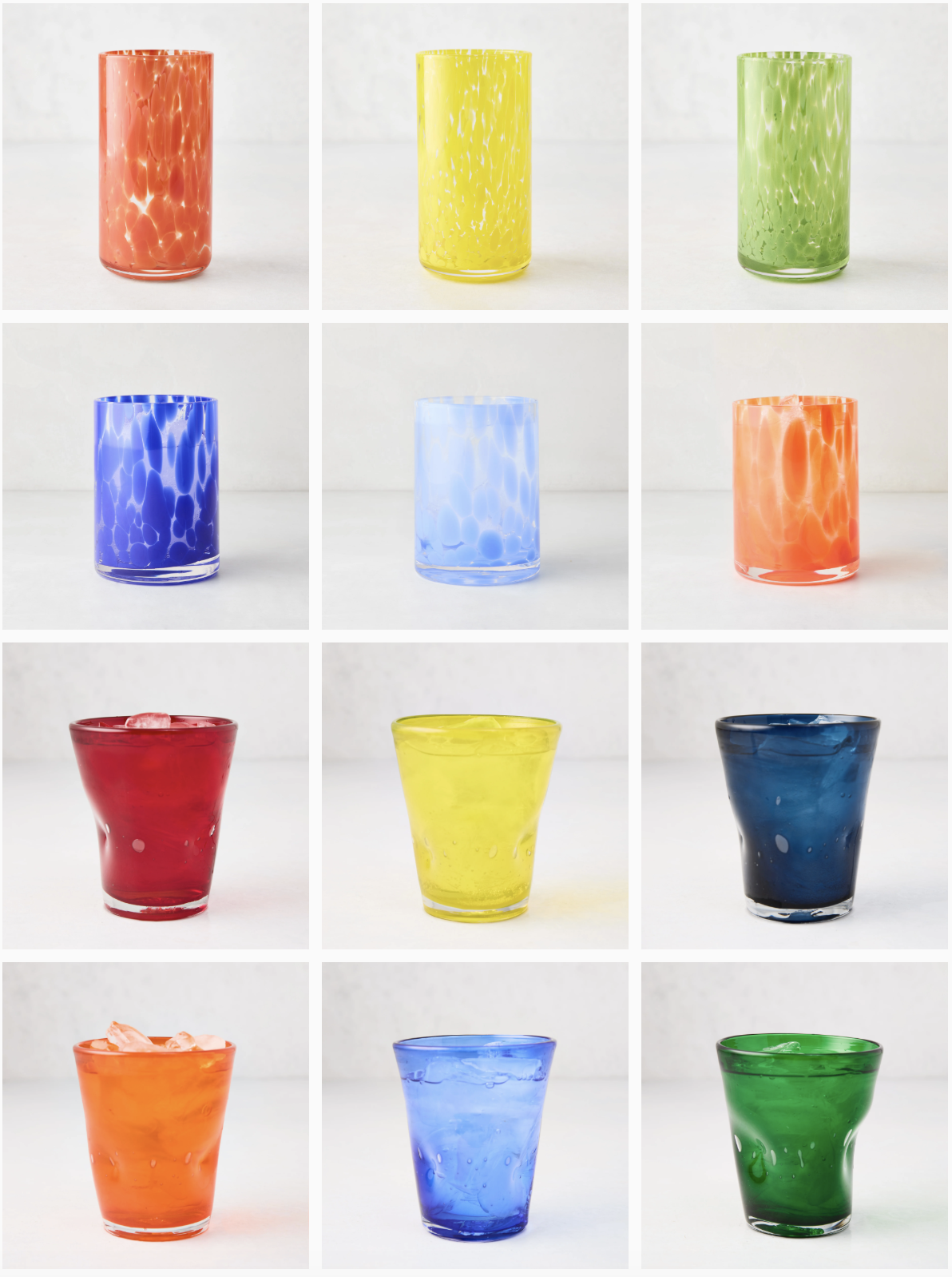 Colorful Drinkware