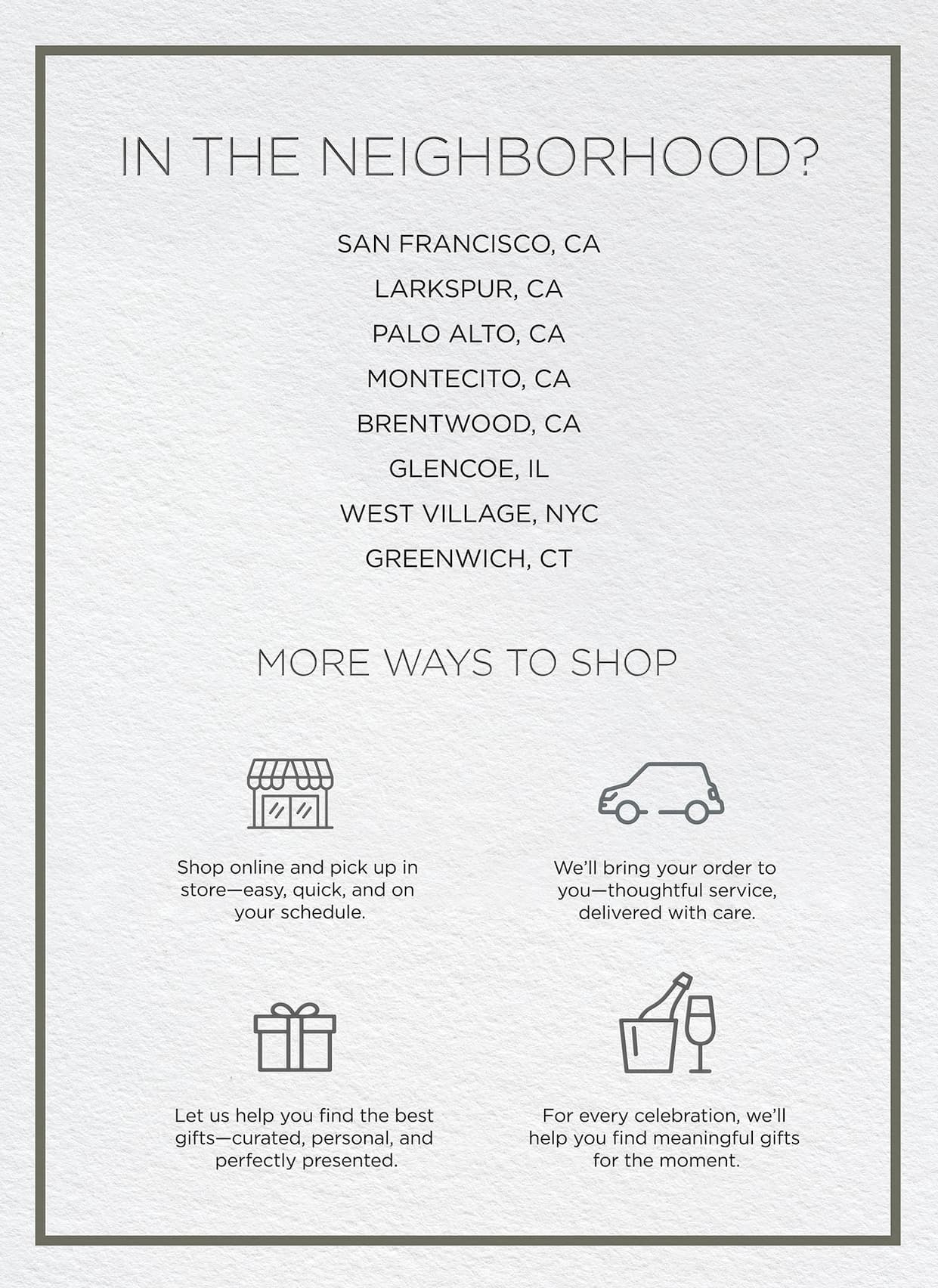 Hudson Grace Stores