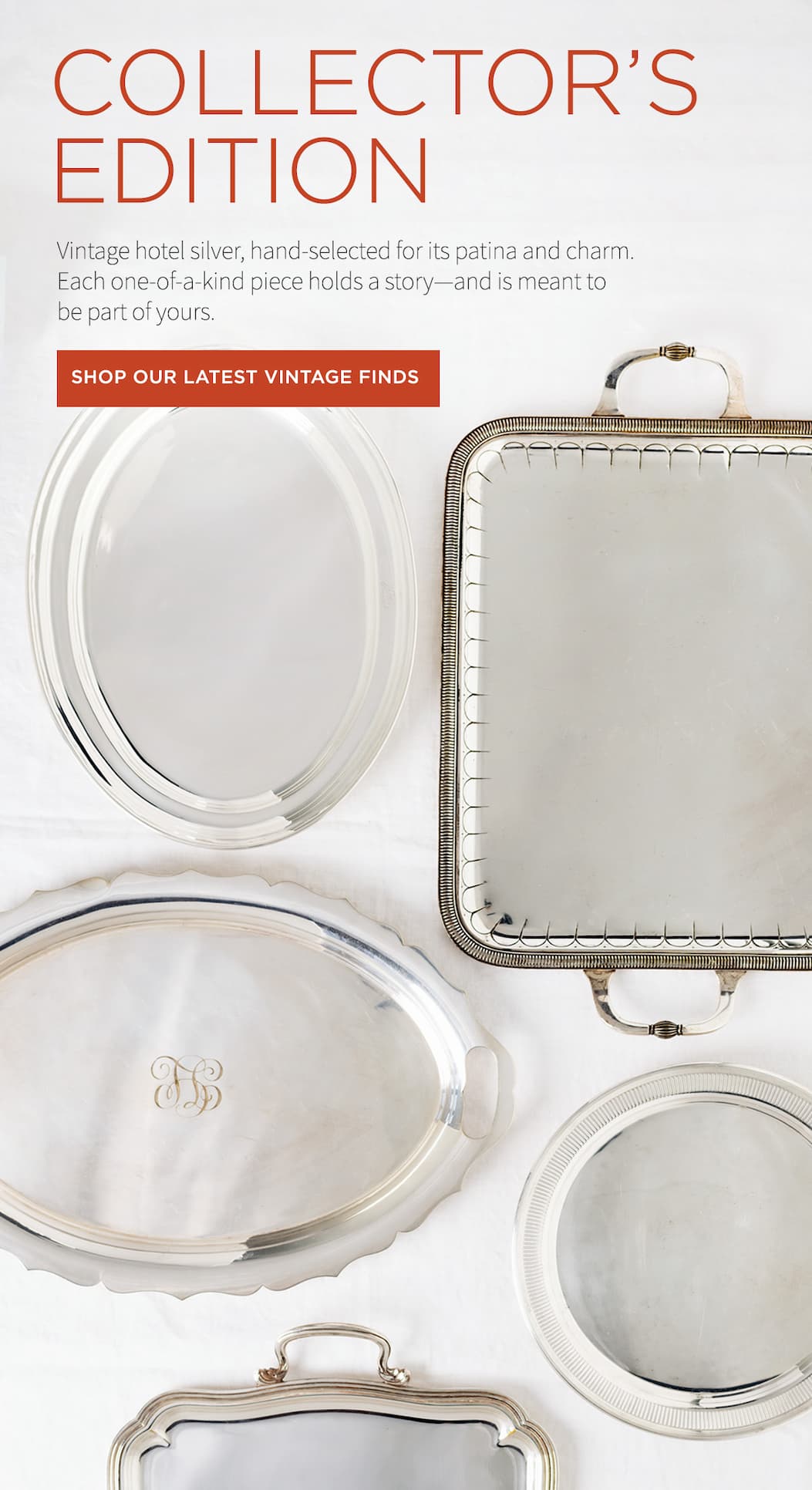 Vintage Hotel Silver