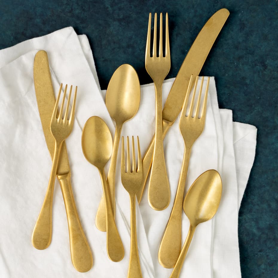 Vintage Italian flatware collection
