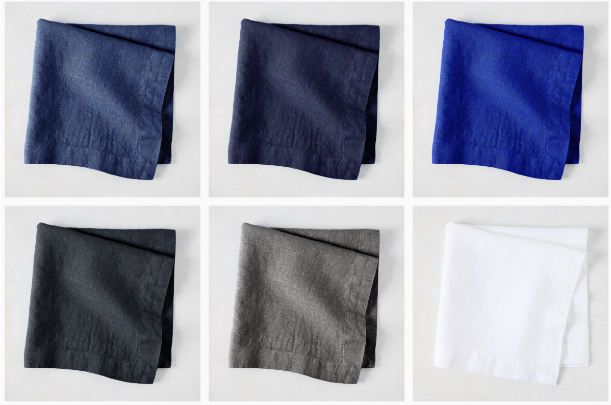 HG SIGNATURE LINEN NAPKINS