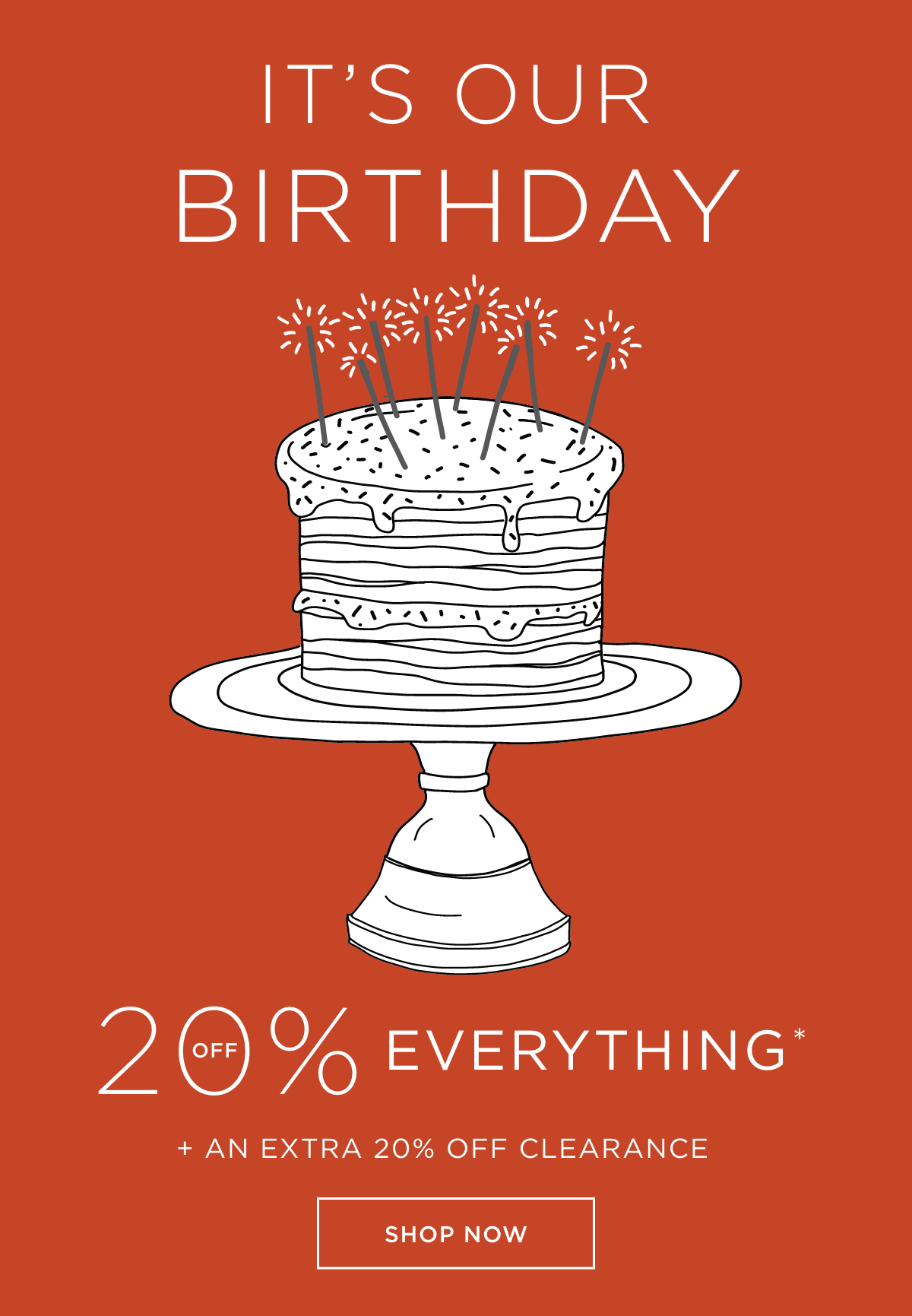 Hudson Grace Birthday Sale