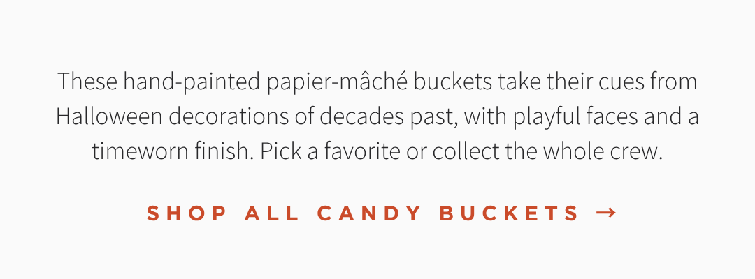 Halloween Candy Buckets