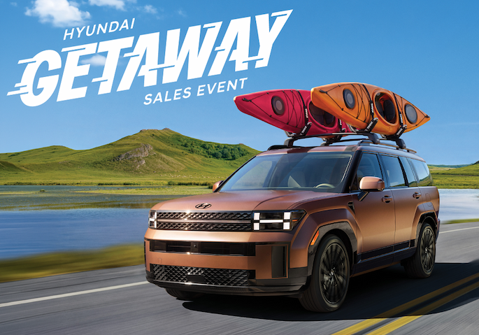 Hyundai Getaway Sales Event with Santa Fe