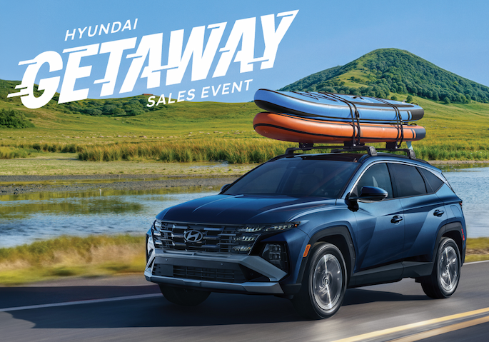 Hyundai Getaway Sales Event with Tucson