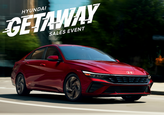Hyundai Getaway Sales Event with Elantra
