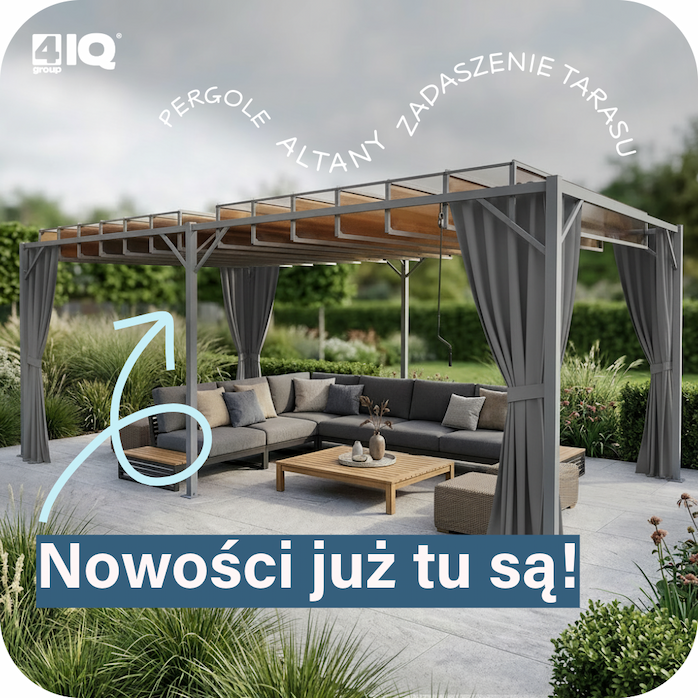 Pergole - nowości już tu są