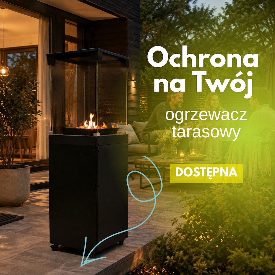 Ochrona na Twój ogrzewacz tarasowy