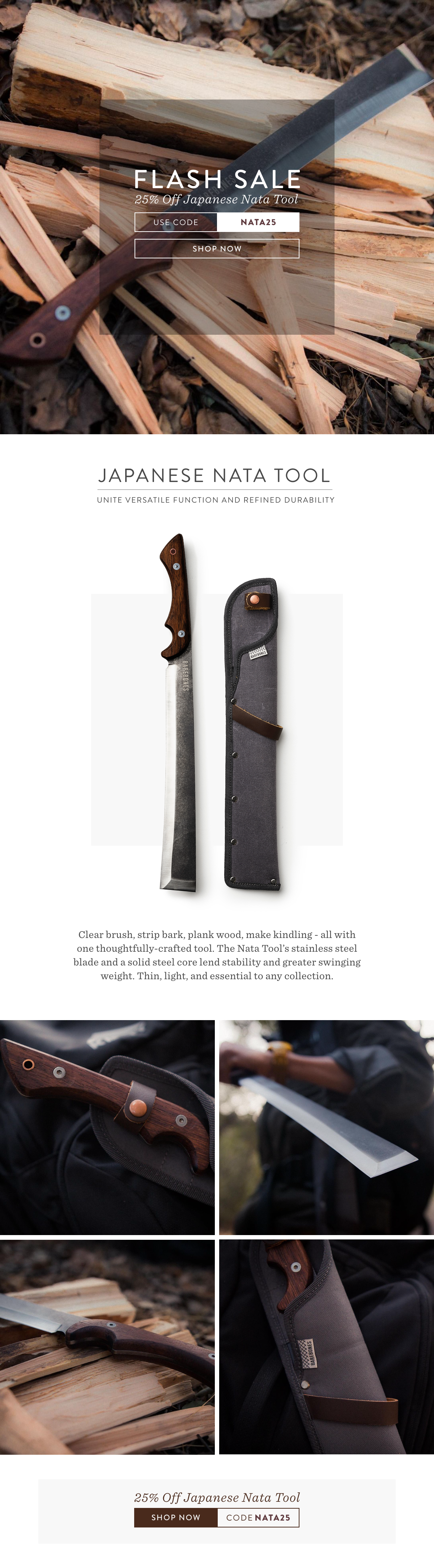 Japanese Nata Tool