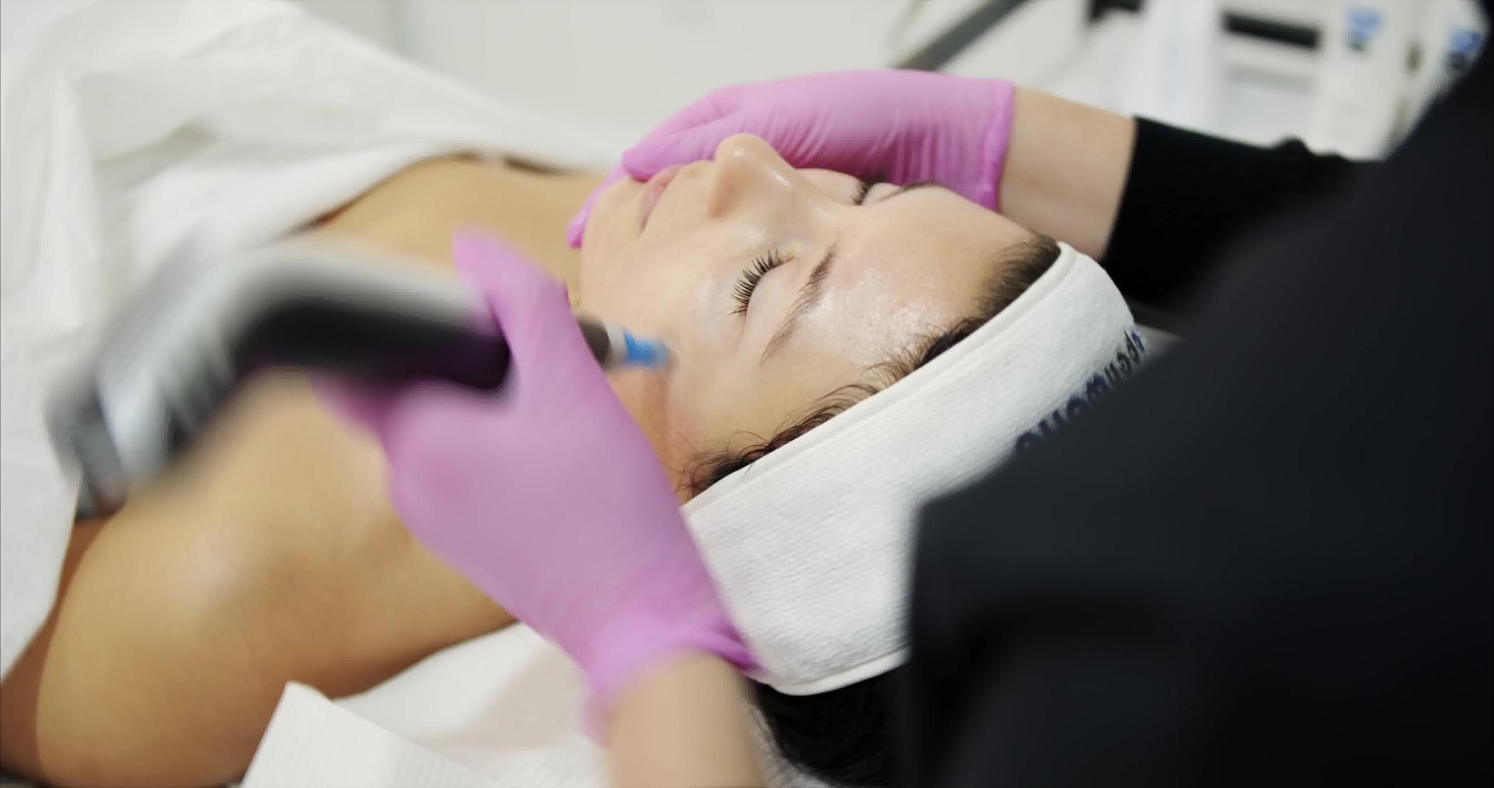 New Age Spa facial treatment