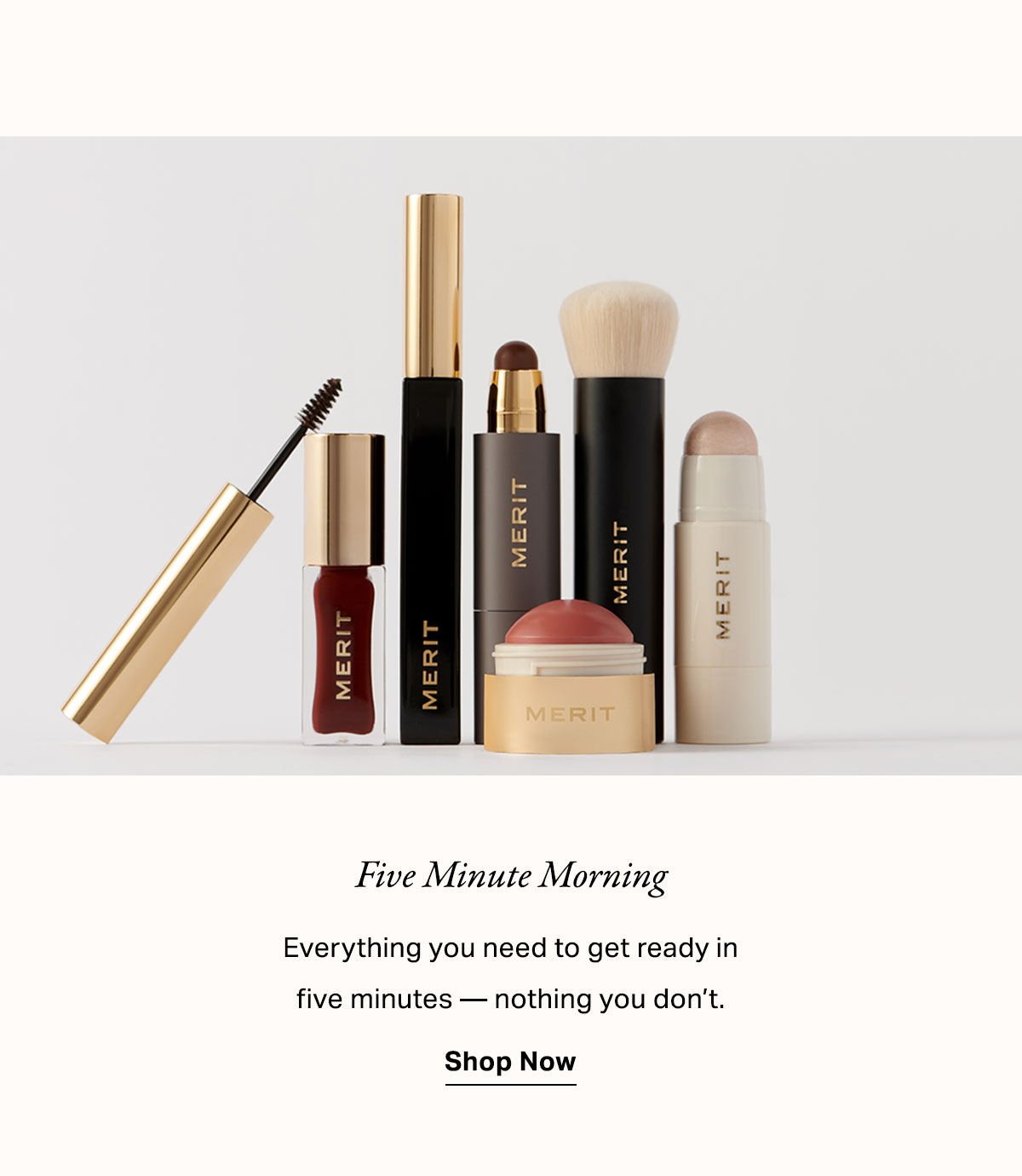 Why a tubing mascara? Merit Beauty