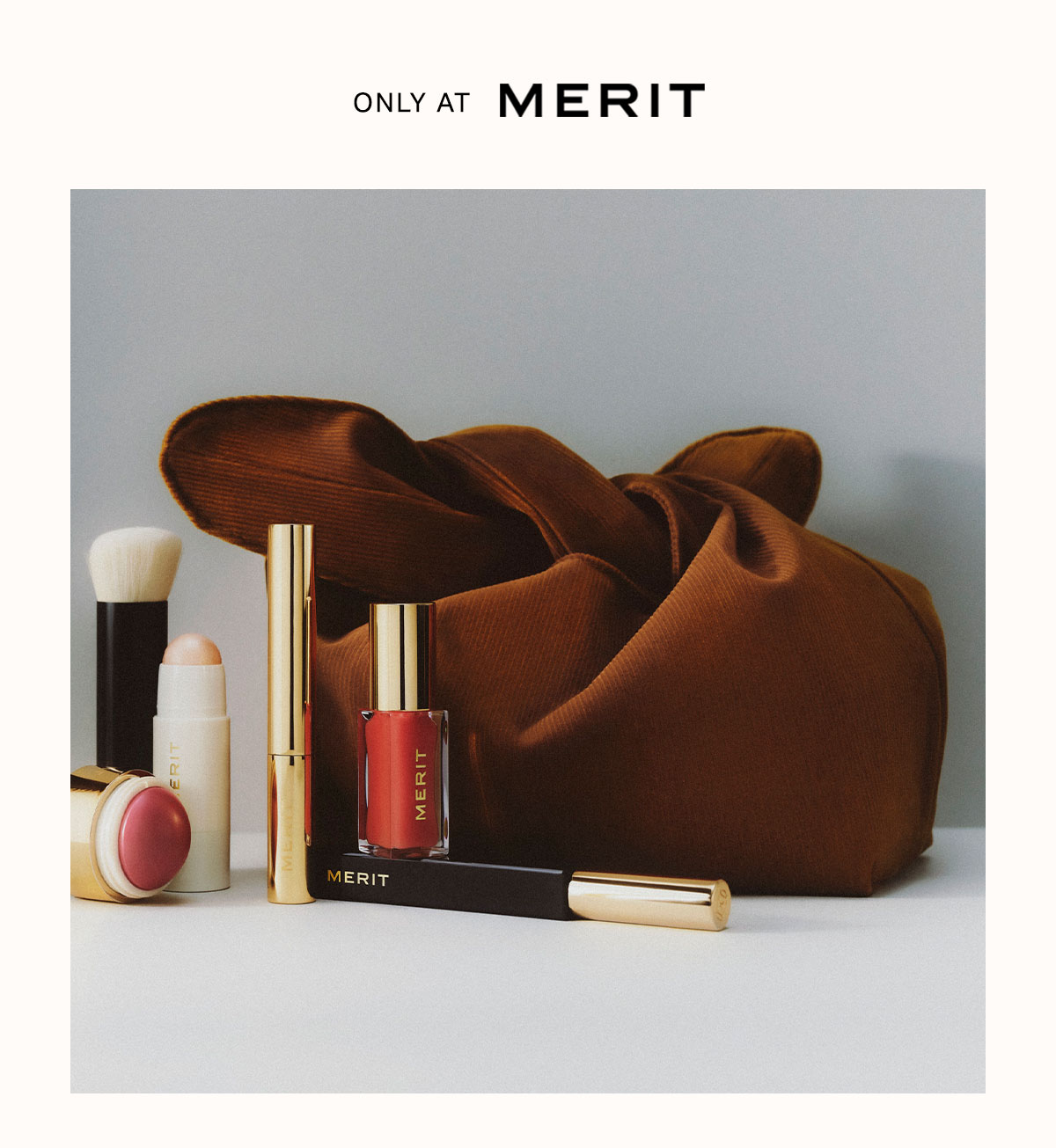 Only at MERIT – The Signature Bag