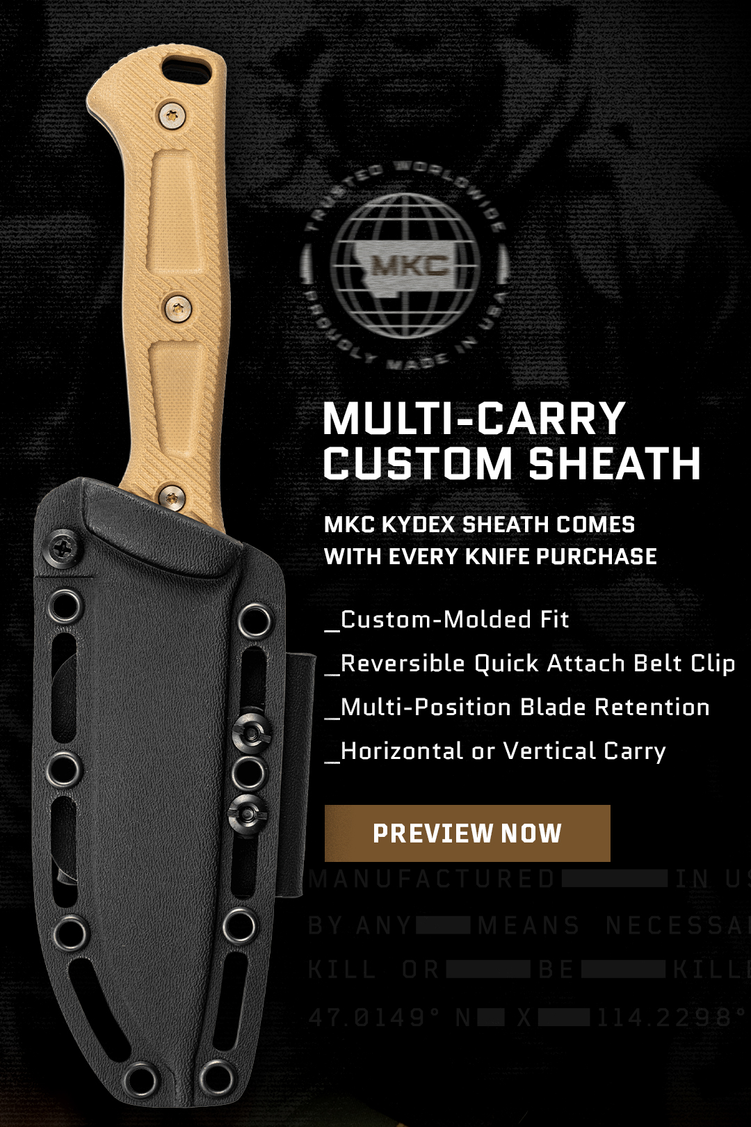 MULTI CARRY CUSTOM SHEATH