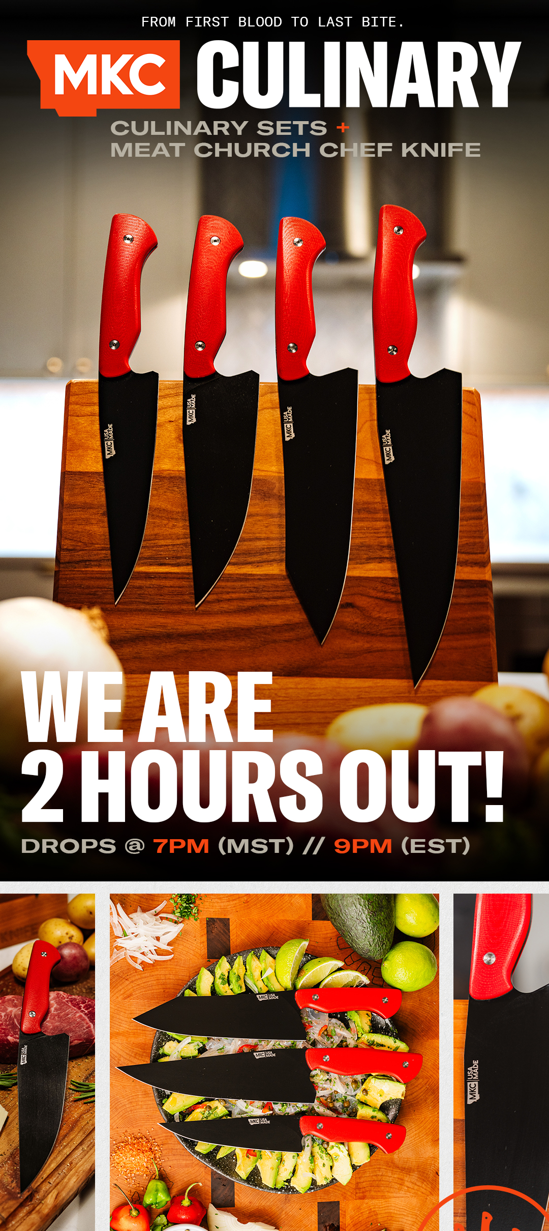 MKC CULINARY DROPS TONIGHT