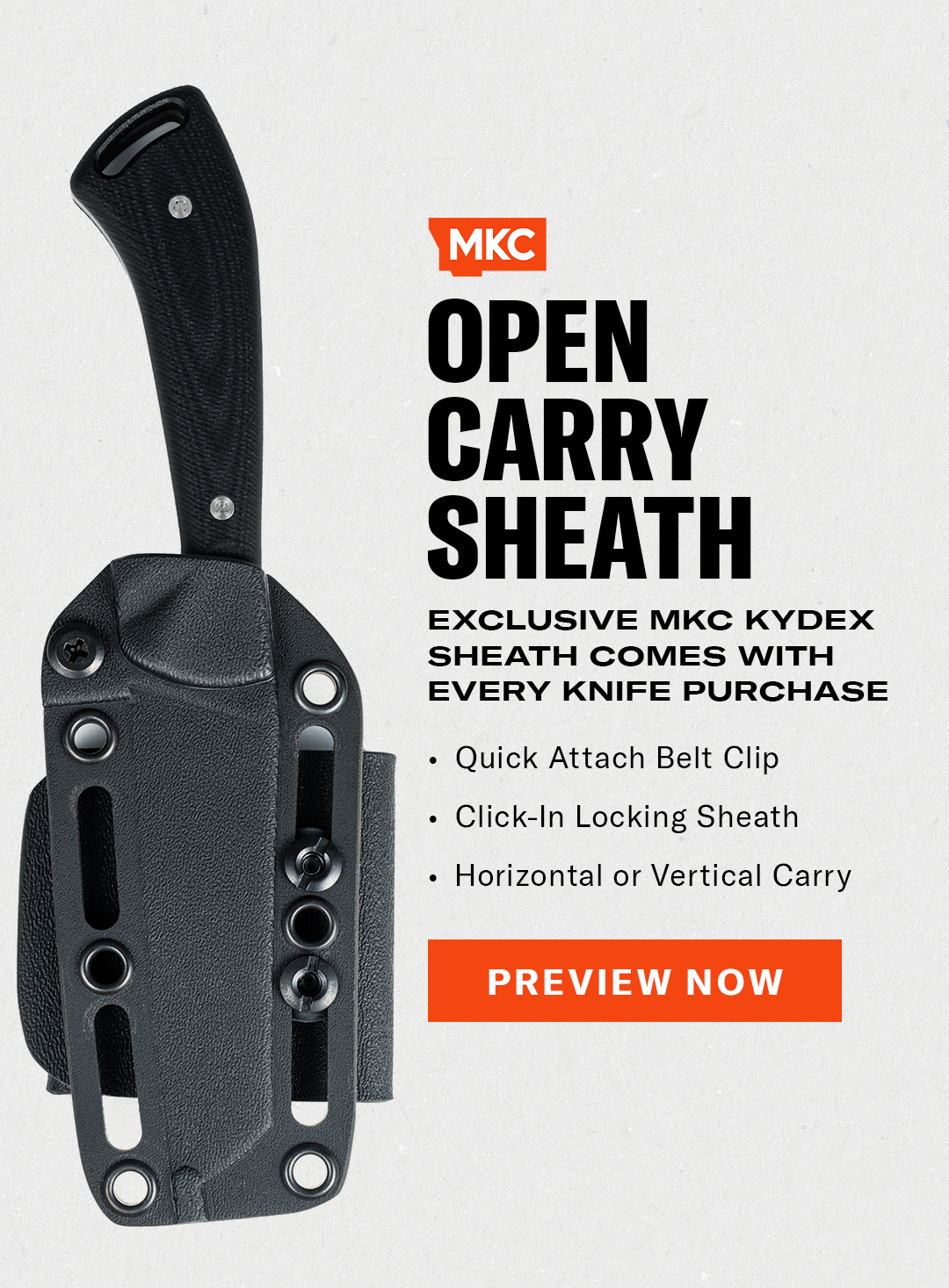 OPEN CARRY SHEATH