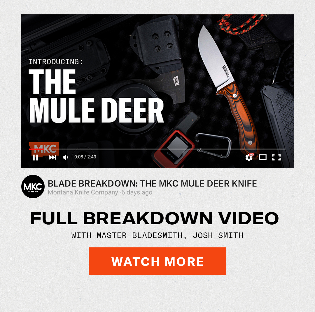 THE MULE DEER KNIFE