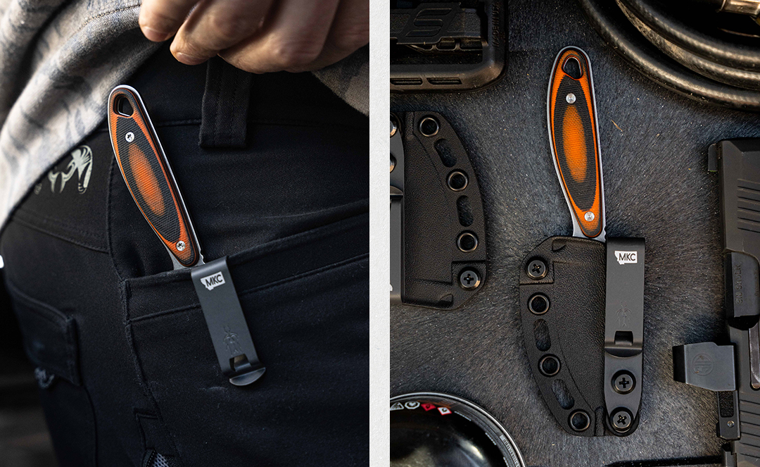 FREE BISON LEATHER KNIFE ROLL