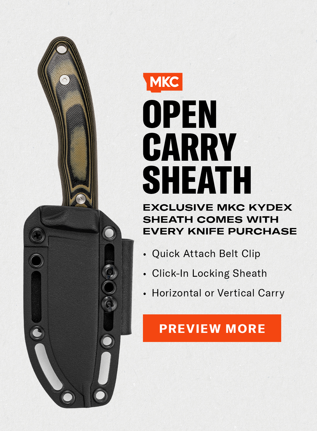 OPEN CARRY SHEATH