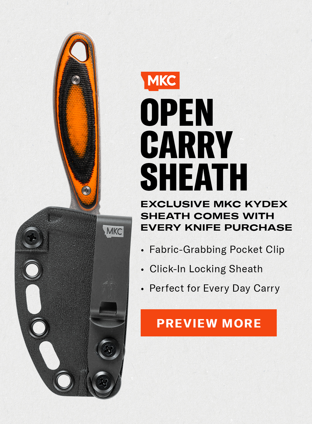 OPEN CARRY SHEATH