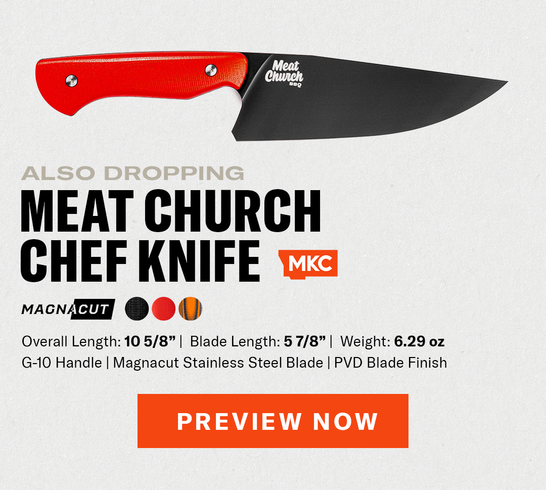 MEAT CHURCH CHEF KNIFE