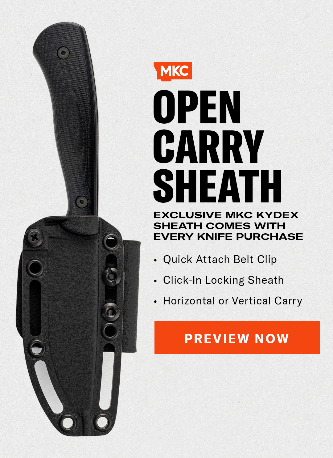 OPEN CARRY SHEATH