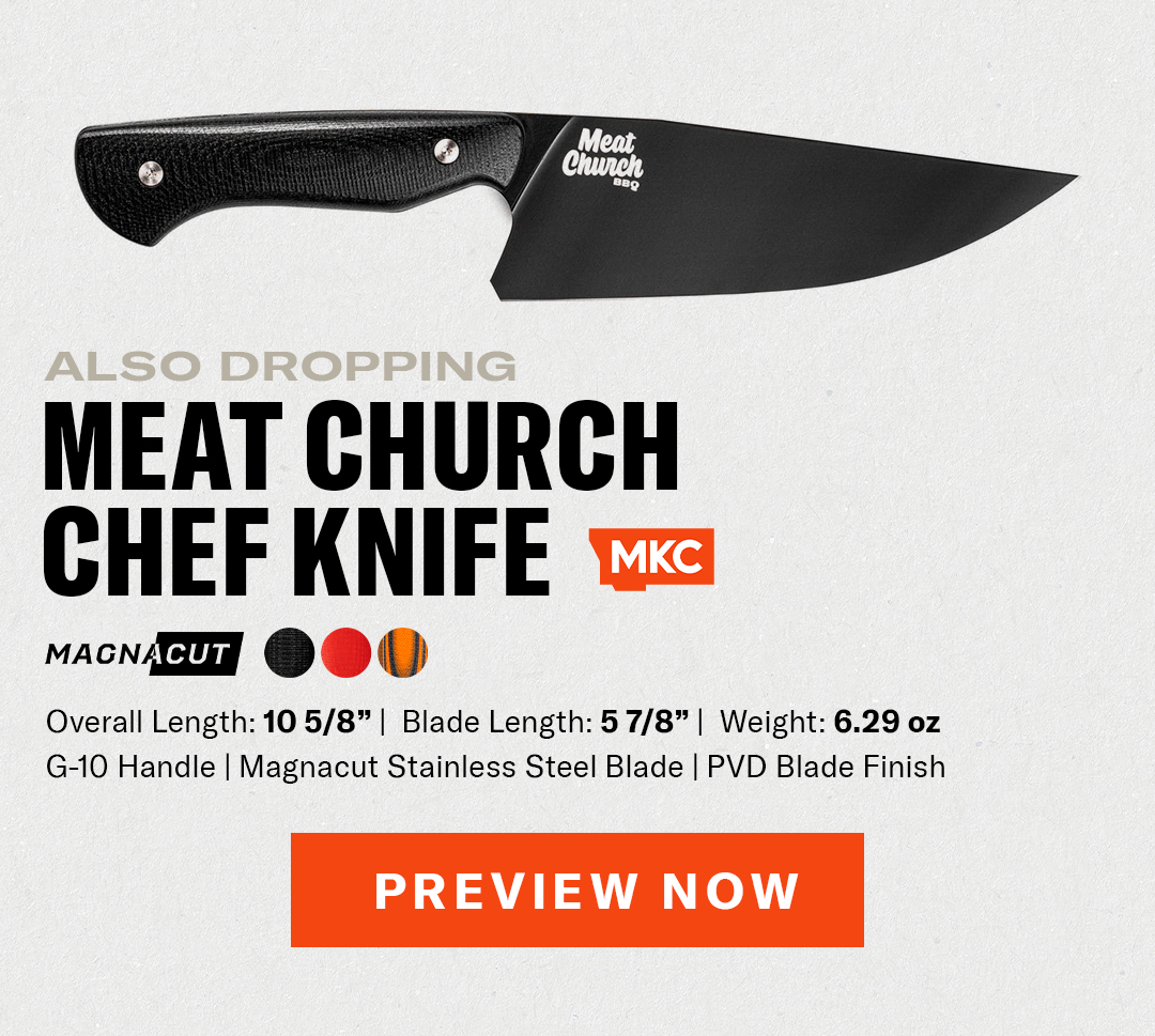 MEAT CHURCH CHEF KNIFE