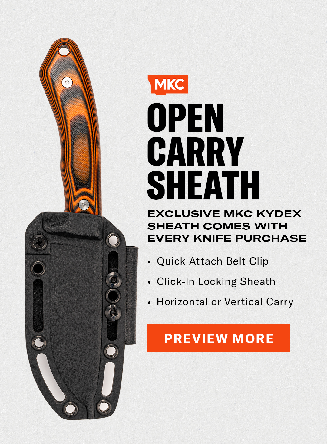 OPEN CARRY SHEATH