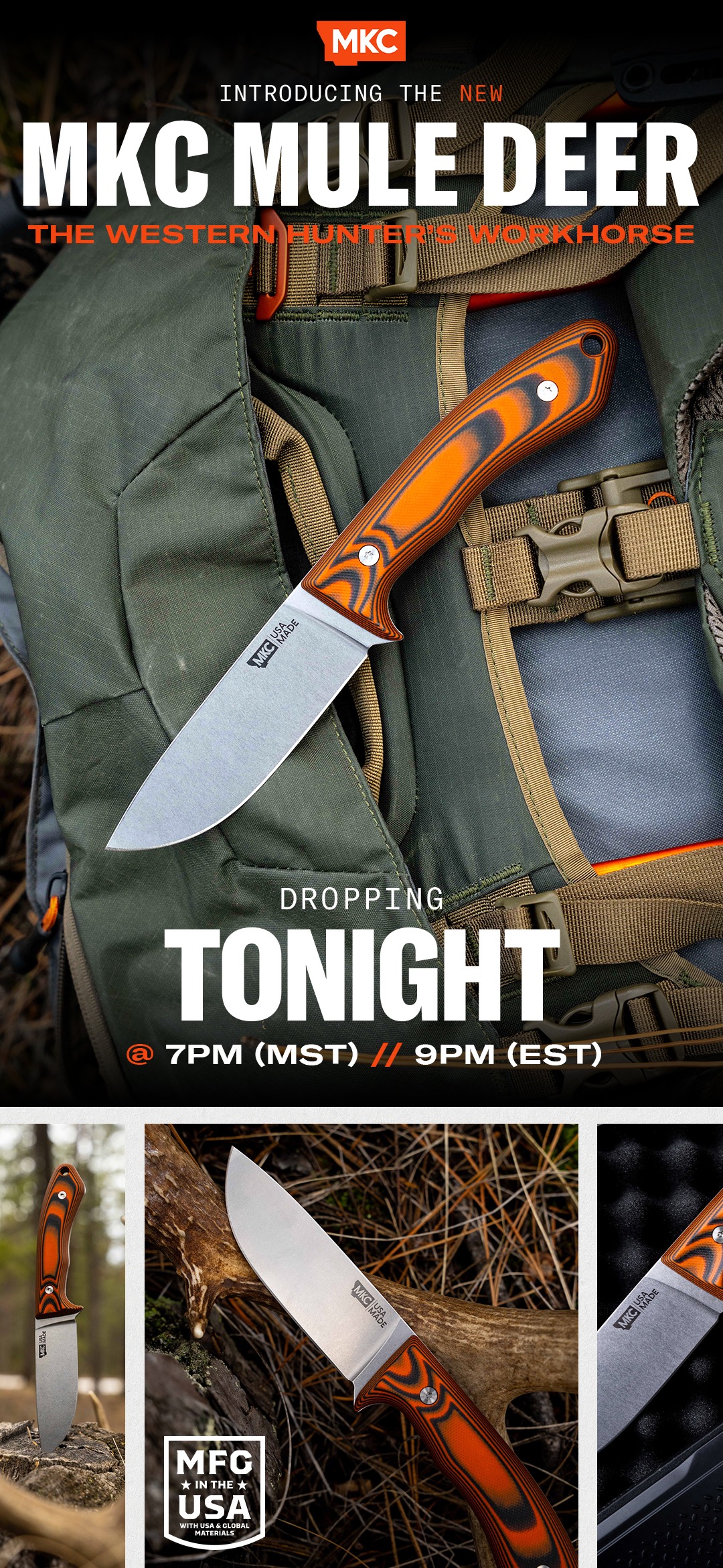 NEXT MKC KNIFE DROP