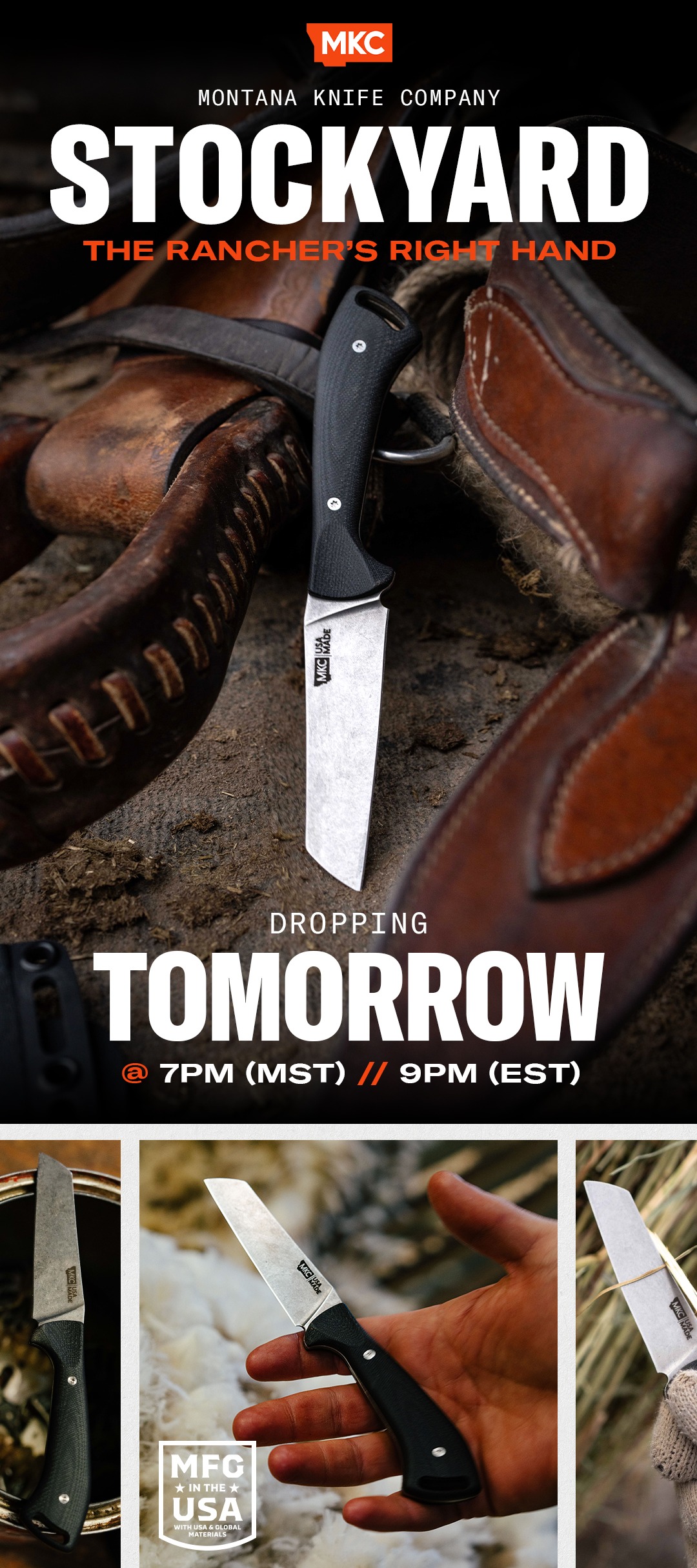 NEXT MKC KNIFE DROP